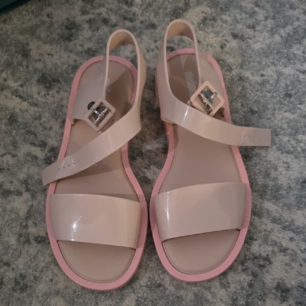 Women's Melissa Mar Pink Sandals Size 7